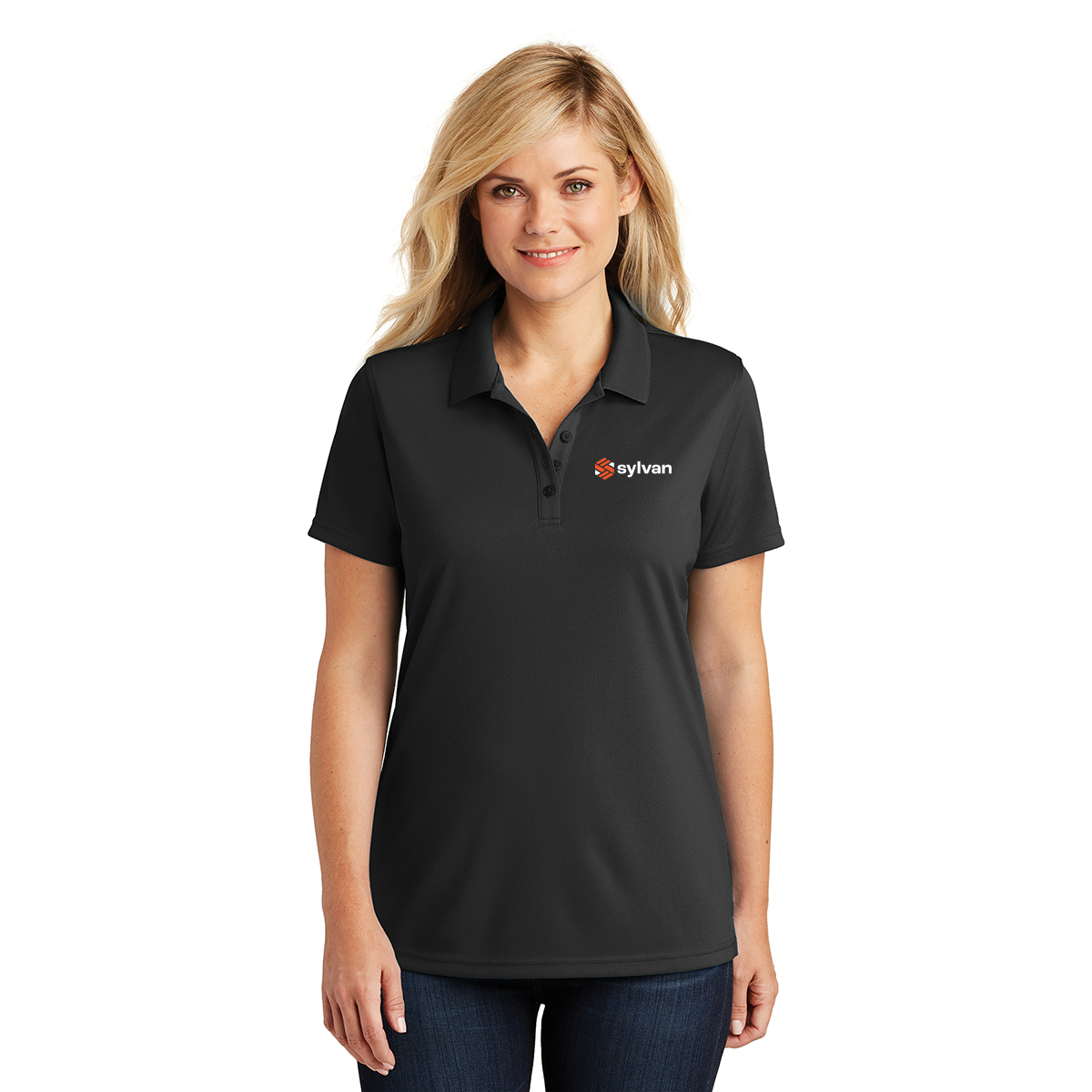Sylvan Port Authority® Ladies Dry Zone® UV Micro- Mesh Polo
