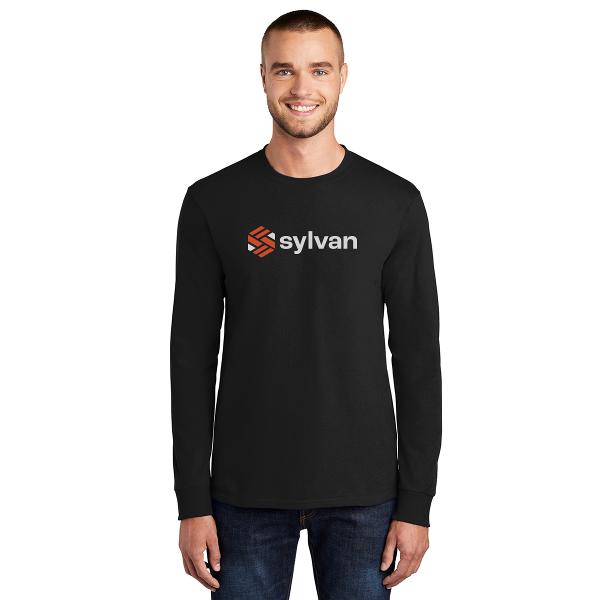 Sylvan Port & Company® - Tall Long Sleeve Essential Tee