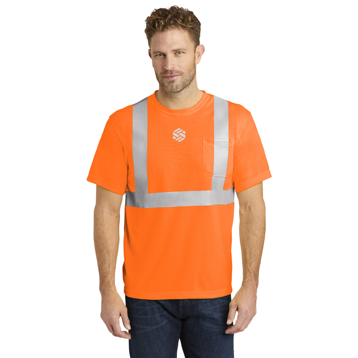 Sylvan Safety CornerStone® - ANSI 107 Class 2 Safety T-Shirt