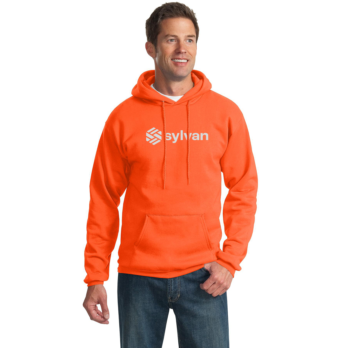 Sylvan Safety Port & Company® - Tall Essential Fleece Pullover Hooded Sweatshirt